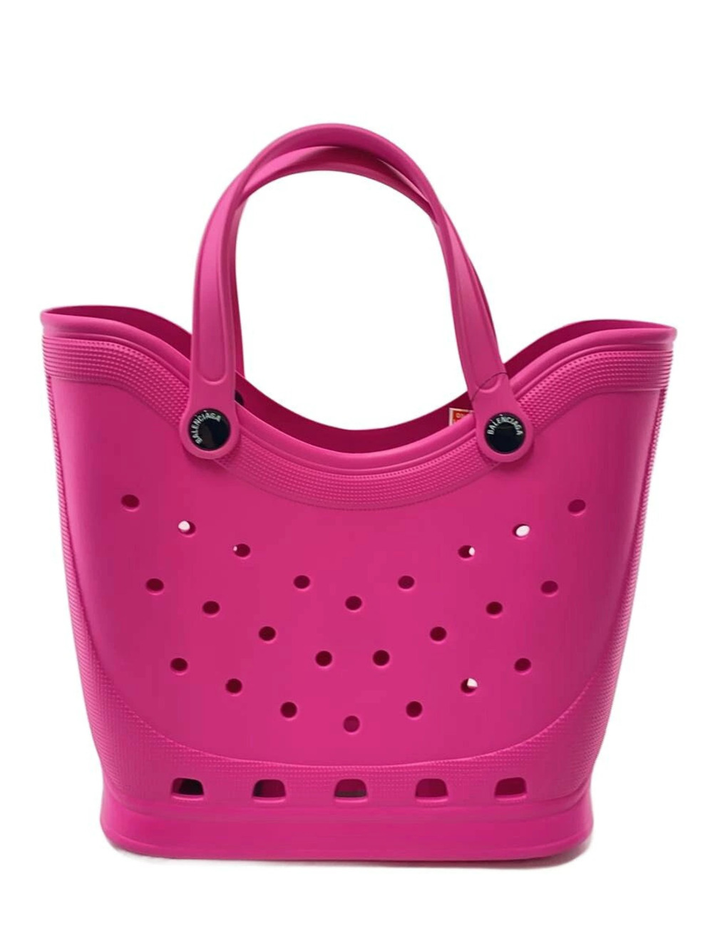 Balenciaga Crocs EVA tote bag rubber Pink